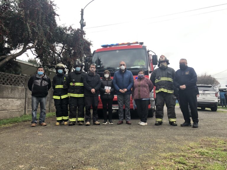 Tras reunión con bomberos y dirigentes de francke