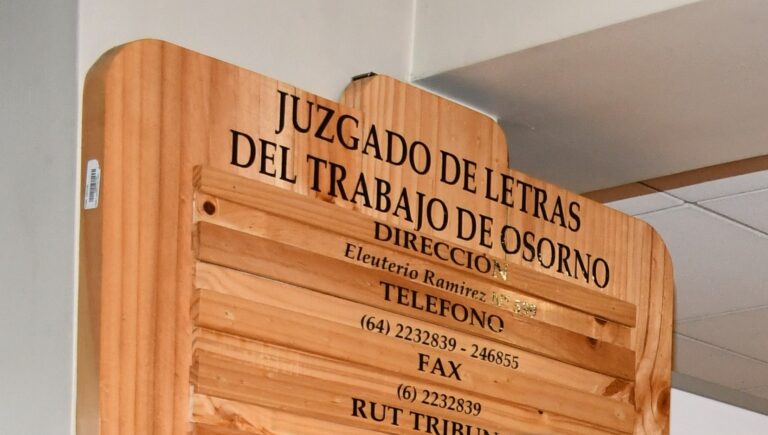 Letras del trabajo de Osorno