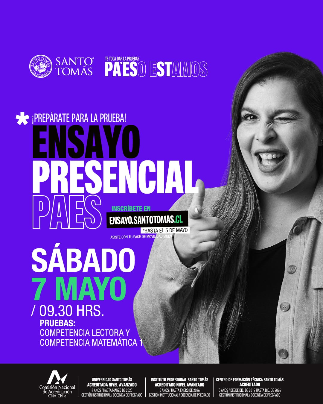 Ensayo presencial PAES