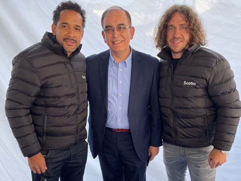 Jean Beausejour Alcalde Osorno y Carles Puyol