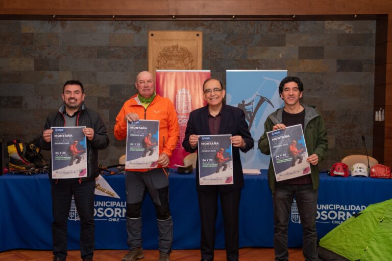 Foto Lanzamiento del Seminario de Montaña Osorno 2023