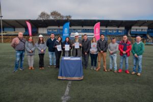 Primer día recambio cancha Rubén Marcos